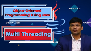 LEC34 | Object Oriented Programming Using Java |Multi Threading by  Mr. P. Purushotham