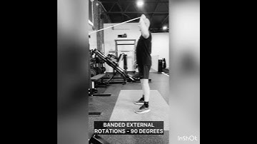 Banded External Rotations   90 Degrees