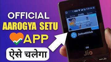 How to Install Aarogya Setu App in Jio Phone Download & Use Officially