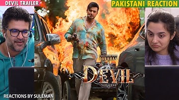 Pakistani Couple Reacts To The Devil Trailer | Darshan | Rachana Rai | Prakash Veer | B Ajaneesh L