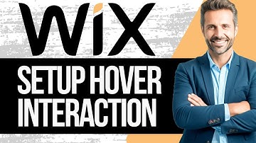 How to Add and Set Up a Hover Interaction In Wix | Tutorial 2025