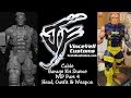 Marvel X Men Cable Garage kit Statue WIP Part 4  Heads Arm Outfit