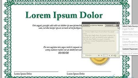 Adobe Indesign Tutorial in Tamil | Data Merge