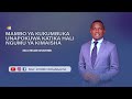 MAMBO YA KUKUMBUKA UNAPOKUWA KATIKA HALI NGUMU KIMAISHA Mwl Emilian Katubayemo 14 03 2022 MAMBO YA KUKUMBUKA UNAPOKUWA KATIKA HALI NGUMU KIMAISHA Mwl Emilian Katubayemo 14 03 2022