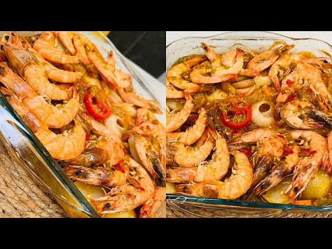 طريقة عمل صينية الجمبري بالخضار العزومة مع الشيف فاطمة أبو حاتي