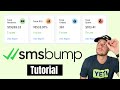 SMS Bump Step by Step Tutorial 2021: $103 Spent to Make Back $19,269