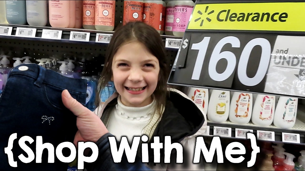 HUGE WALMART Large Family Shopping Haul!