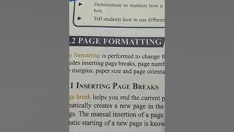 Class 6 Computer Ch 3 More on words part 3 class VI M. M. Model School