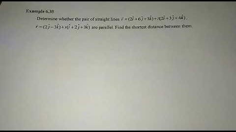 Class 12: Chapter - 6|| Exercise - 6.5||Example 6.35