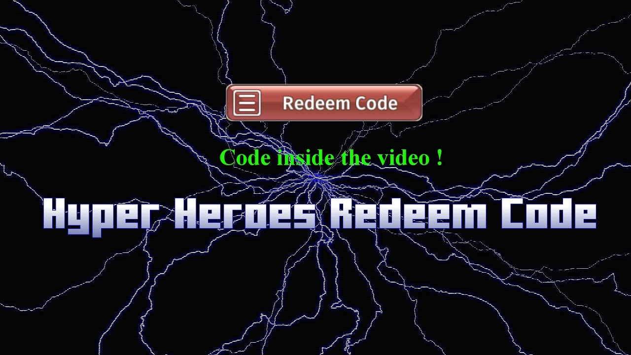 Hyper Heroes Codigos De Canje 2019