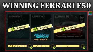 NFS No Limits | Day 7 - Winning the Ferrari F50 | Proving Grounds Event