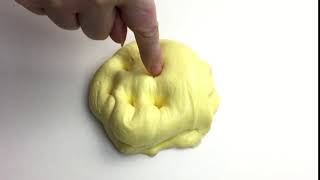 Fluffy Slime Gelb Marzipan Pfirsich