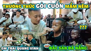 QuangLinh Vlogs || Đón Em Trai Quang Vinh Gia Nhập Team - Thưởng Thức Gỏi Cuốn Mắm Nêm Tại Đà Nẵng