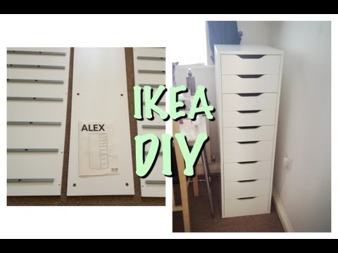 Assembling Alex 9 Drawers Sped Up Youtube