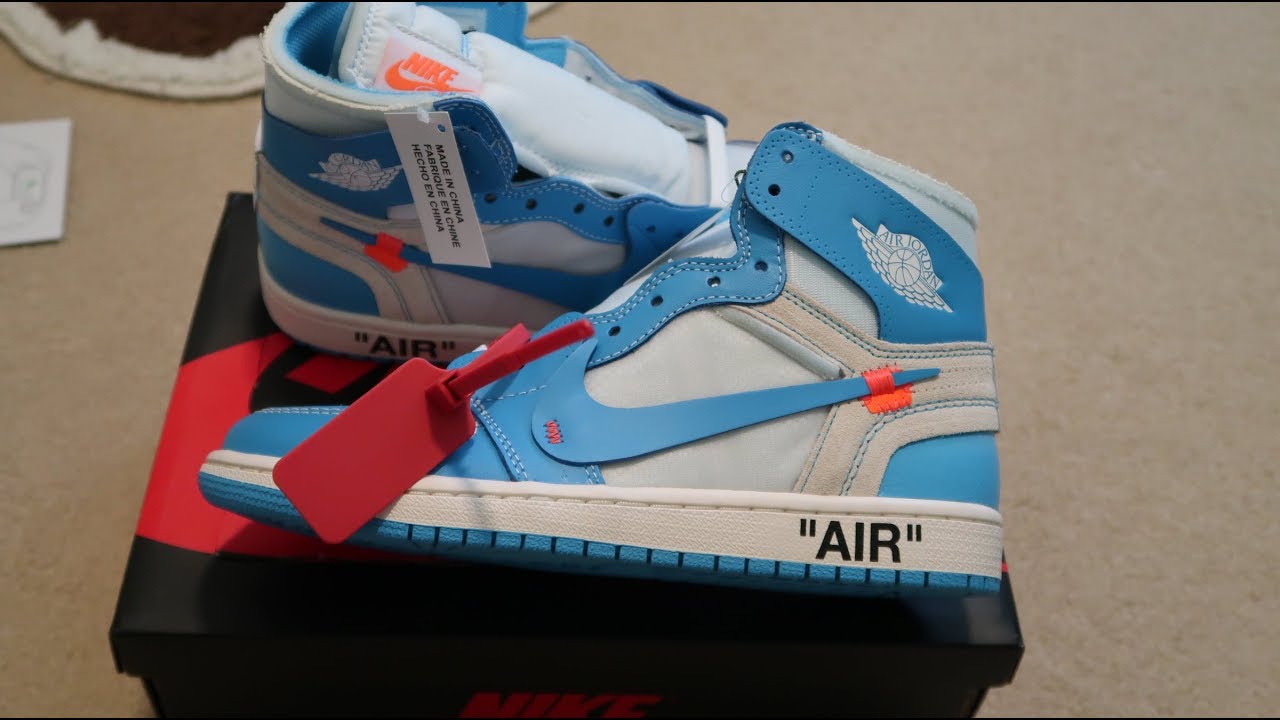 where are off white jordans made