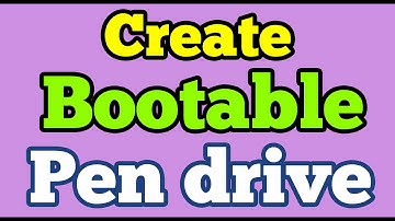 Create Bootable Pendrive of Windows 10 / Windows 7 with command prompt