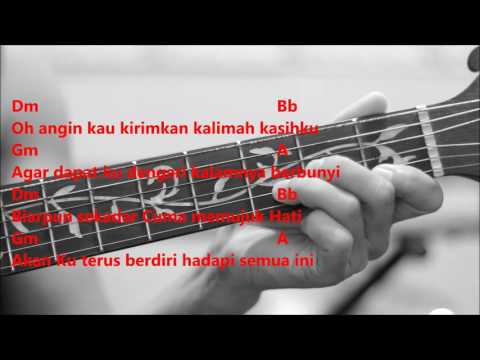 Menahan Rindu - Wany Hasrita (Karaoke Akustik & Kord Gitar)