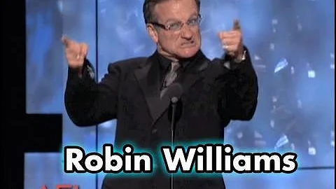 Robin Williams Salutes Robert De Niro at AFI Life Achievement Award