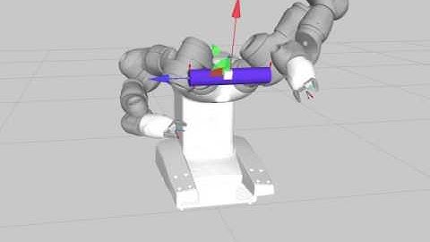 YuMi dual arm object manipulation