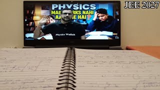 Restarting My JEE 2027 Dropper Diary II Preparation Update #jee #jeemains2027 #jeemains