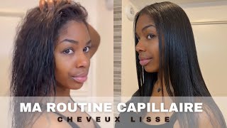 SILK PRESS | MA ROUTINE CAPILLAIRE POUR DES CHEVEUX LISSES, LONG ET EN BONNE SANTÉ.