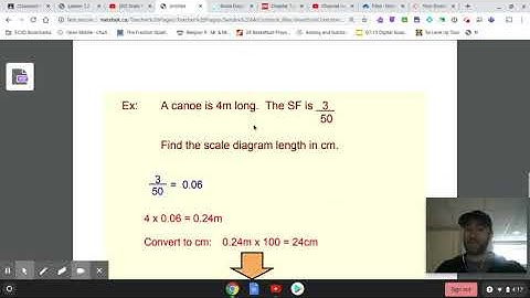 Lesson 7.2 - Scale Diagrams & Reductions (Grade 9)