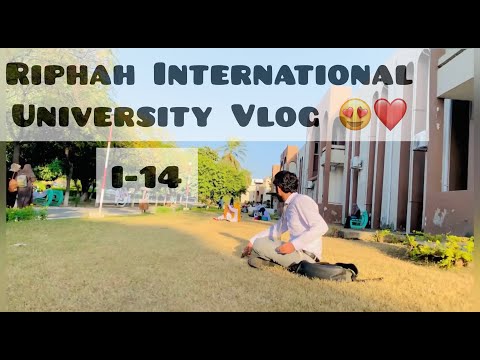 Riphah International University I-14 || My University || 3rd Vlog  ❤