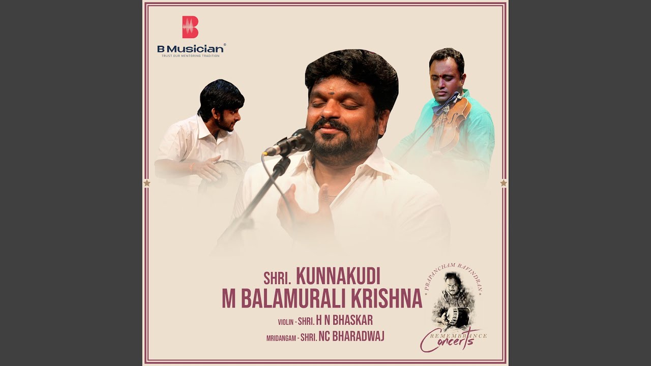 Thillana Darbari Kanada Adi feat Kunnakudi M Balamuralikrishna Live