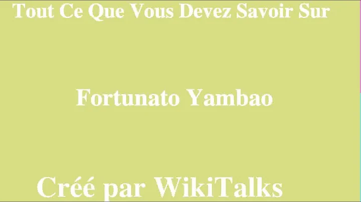 Fortunato Yambao