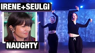 A RETIRED DANCER'S POV- Irene&Seulgi "Naughty" Choreography Video