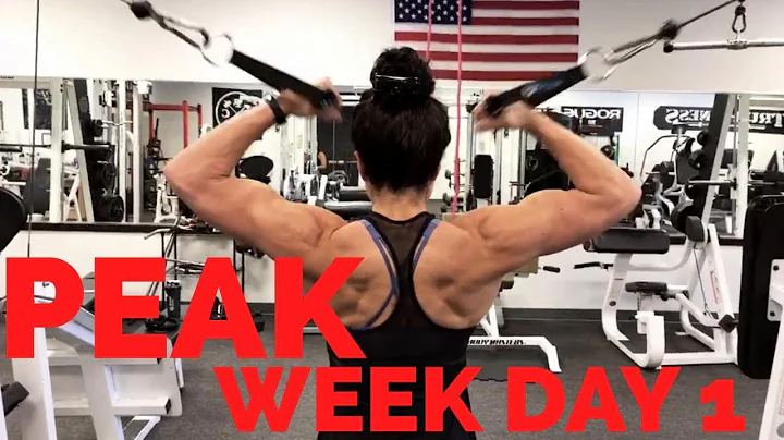 Peak week Day 1- NPC Figure Competition Nov 2018