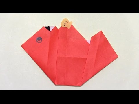 折り紙ランド Vol 74 ラッコの折り方 Ver 3 Origami How To Fold A Sea Otter Ver 3 Youtube