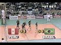 Voleibol Feminino - Sul Americano 1989 - Final - Brasil x Peru