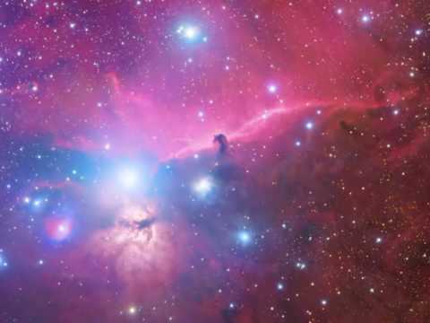 Orion and Horsehead Nebula (Ultra-zoom, HQ)