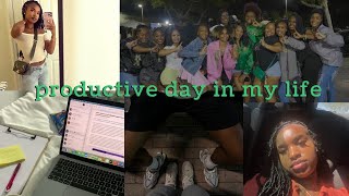 productive day in the life of a college sophomore | FMU