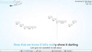 Bonnie Raitt - Something To Talk About - karaoke
