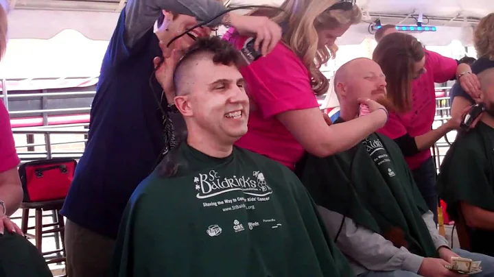 Jim Gassman Head Shave St. Baldrick's Raleigh