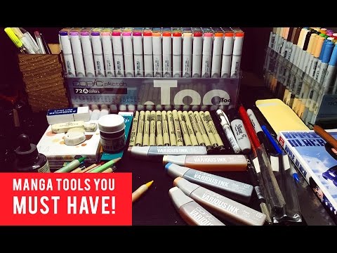 Manga  Comic Tools And Art Supplies YOU SHOULD HAVE 