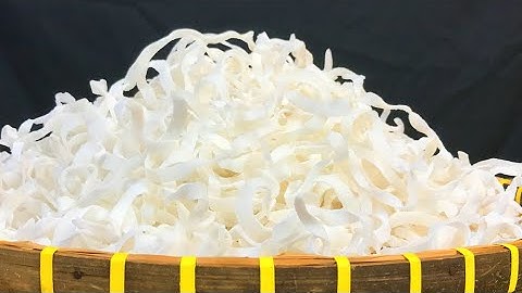 Cách làm MỨT DỪA vừa nhanh vừa dễ, không lo chảy nước cho ngày Tết