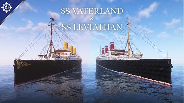 Minecraft: SS Vaterland & SS Leviathan