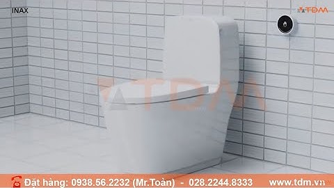 TDM.VN | Giới thiệu bồn cầu Inax ACT-832VN (ACT832VN) xả nước cảm ứng không chạm tự động mới nhất