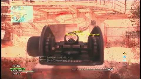 Mw3 MOAB Fail ... 1 kill away .... With an LMG ... In TDM ... -_-