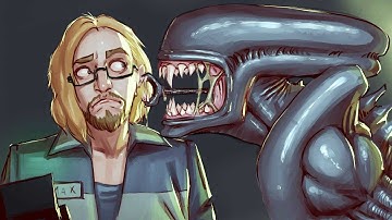 This Alien IS HUNTING ME: MAX PLAYS  Alien Isolation - Hard Mode 1st Full Playthru (Part 2)