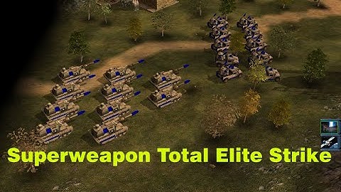 General Zero Hour Custom Mission - Superweapon Total Elite Strike