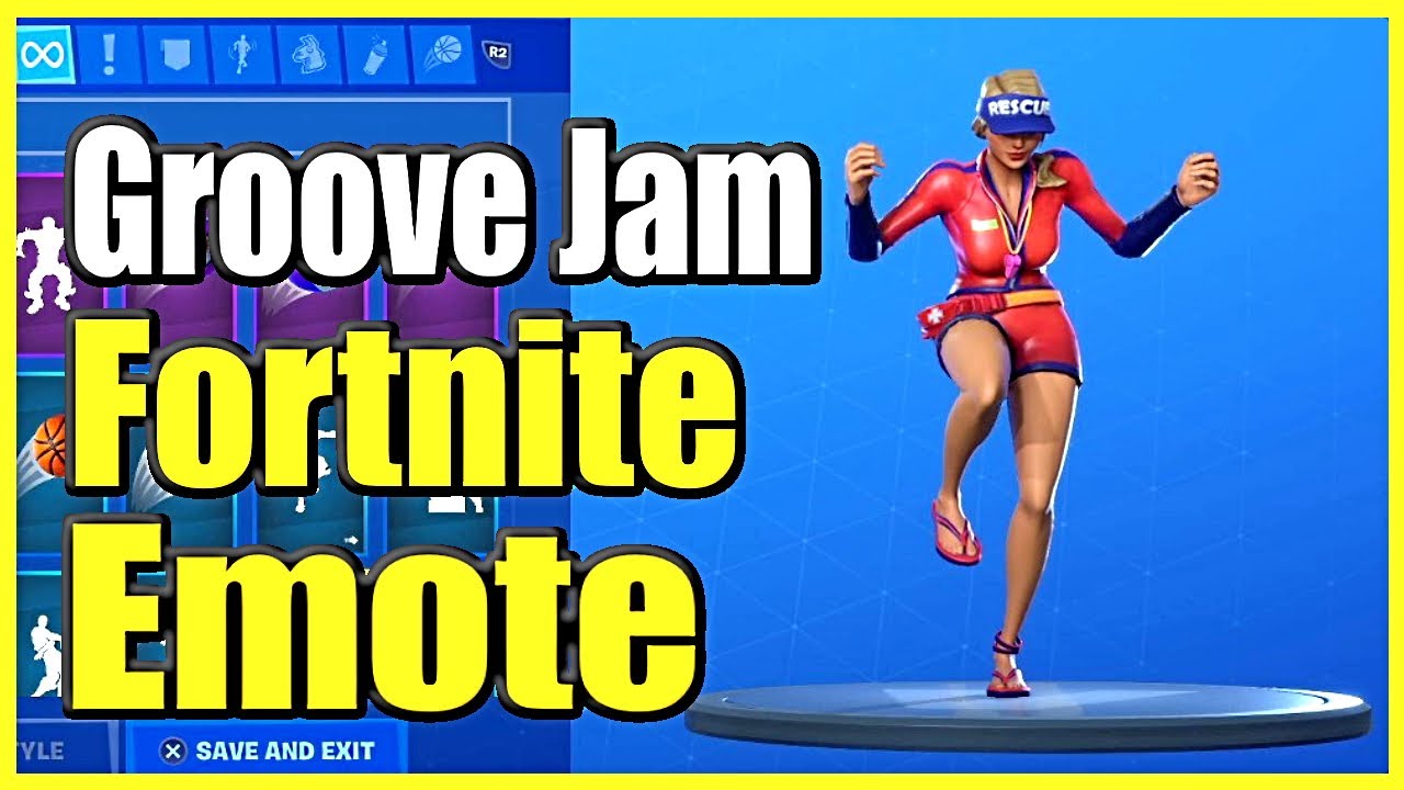 How to do the Fortnite Groove Jam Emote Dance! (Easy Method!) YouTube