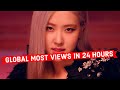 Global Most Viewed Songs in First 24 Hours (Top 20)