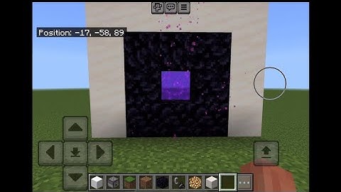 How to make 1x1 nether portal
