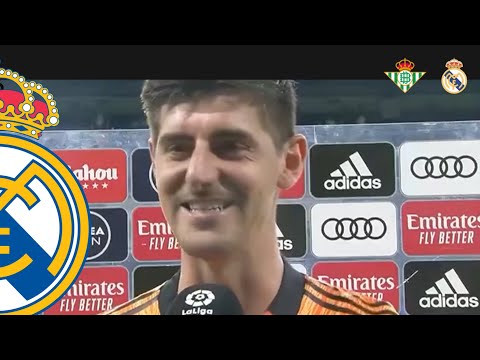 Declaraciones Thibaut Courtois Post partido REAL MADRID - BETIS 20/05/2022