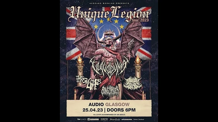 Vulvodynia (RSA) - Live at Audio, Glasgow 25th April 2023 FULL SHOW HD