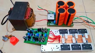 cara merakit Power Amplifier menggunakan driver MCRD V3 low Sub - set DCO dan Bias